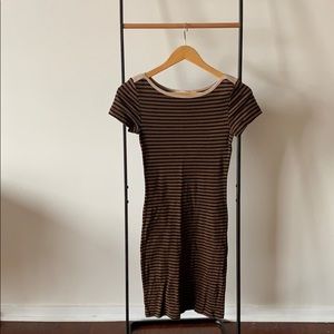 Kain Label stripe bodycon T-shirt dress
